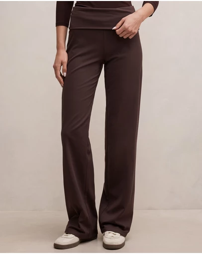 Forever New - Wren Fold Waist Wide Leg Pants