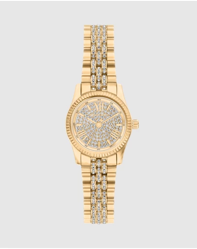 Michael Kors - Lexington Gold Tone Analogue Watch
