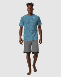 Nike - Heather Short Sleeve Hydroguard Top