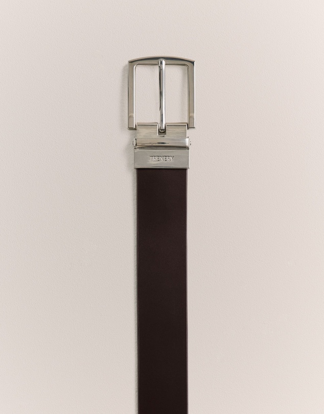 Trenery - Tarna Reversible Belt in Black