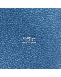 Pre-Loved by Azura Reborn - Pre-Loved hermes Pebbled Leather Tote Bag with Rope Style Handle Casual and Versatile