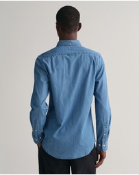 Gant - Slim Fit Indigo Shirt