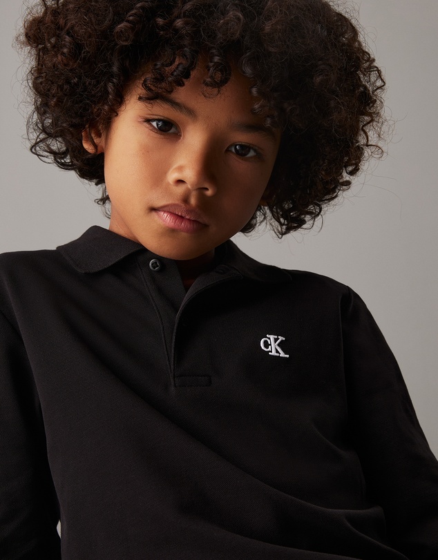 Calvin Klein Jeans - Boys Long Sleeve Polo Shirt