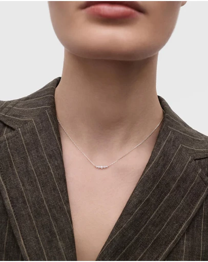 PDPAOLA - Estela Silver Necklace