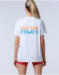 First Division - Retro Run Club Tee