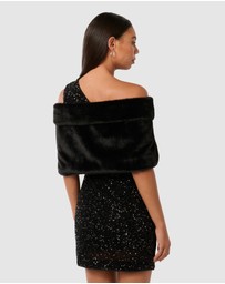 Forever New - Felicity Faux Fur Wrap