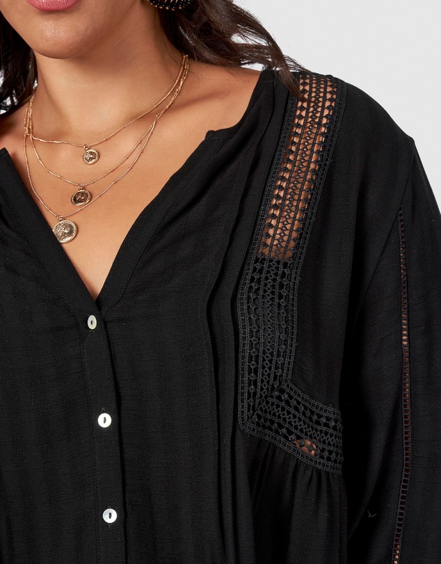 The Poetic Gypsy - Bridget Crochet Blouse