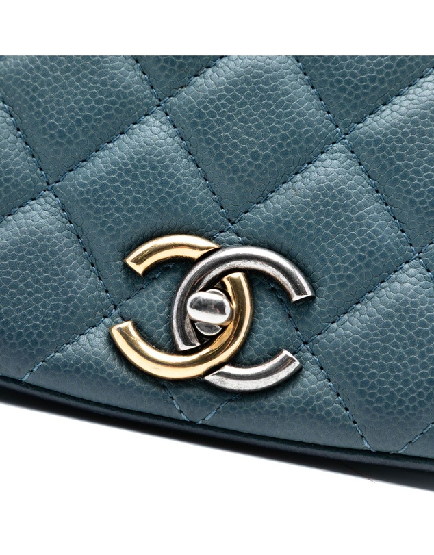 Pre-Loved by Azura Reborn - Pre-Loved Small Quilted Caviar Casual Pocket Flap
