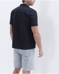 UNISON - Seersucker Regular Fit Shirt