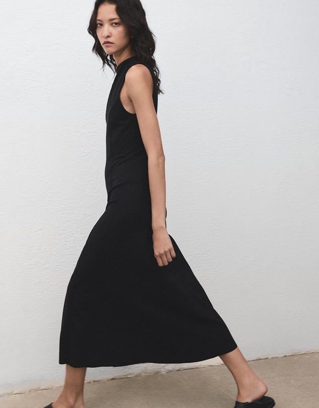 M.N.G - Midi-Dress With Stitching