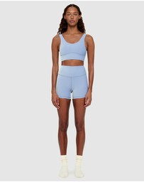 Zulu & Zephyr - Stripe Rib Crop Top