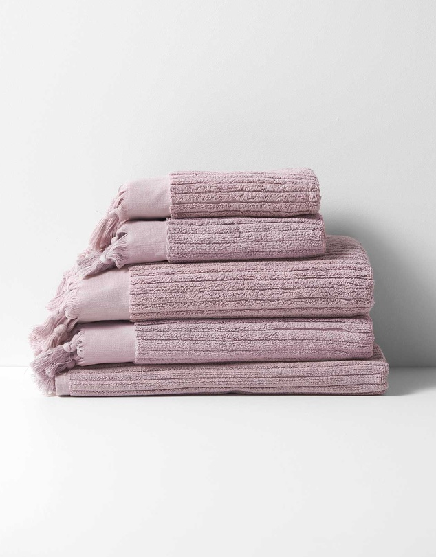 Aura Home - Paros Rib Bath Towel Set