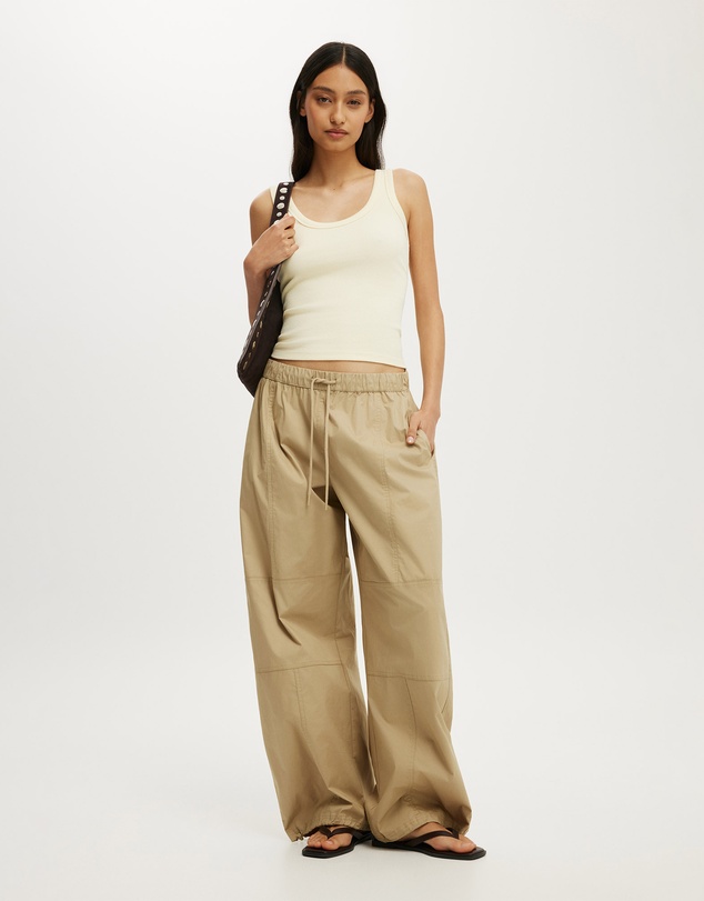 Cotton On - Blake Rib Scoop Tank