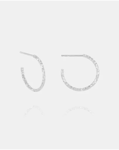 Rachel Jackson - Shimmering Sun Medium Hoop Earrings