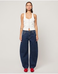 Abrand - 95 Mid Barrel Jeans