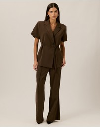 Tussah - Allira Tailored Wrap Top