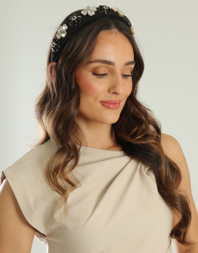 Morgan & Taylor - Gianna Headband in Black