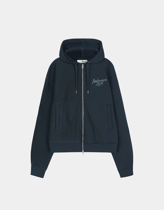Andersson Bell - Patchwork Liquid Logo Hood Zip-Up