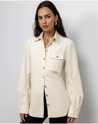 AERE - Nara Corduroy Overshirt