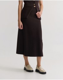 Oxford - Gracie Knitted Midi Skirt