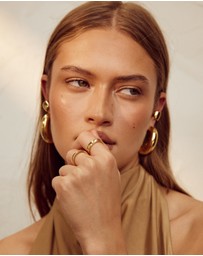 CENDRE - Kiki Hoop Earrings
