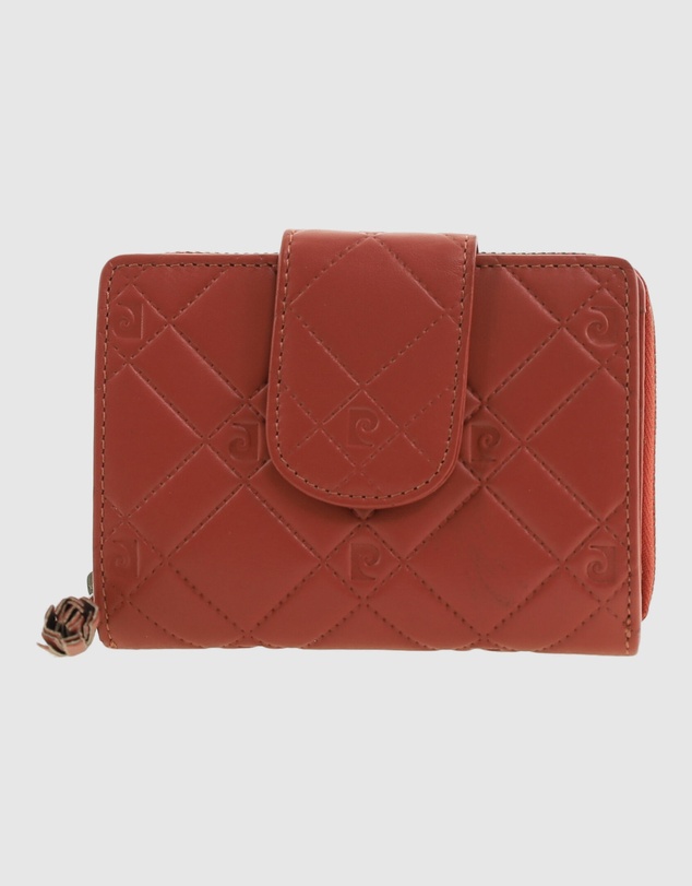 Pierre Cardin - Quilted Leather Zip-Around Bi-Fold Wallet with RFID
