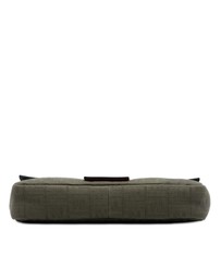 Pre-Loved by Azura Reborn - Pre-Loved Large Zucca Canvas and Leather Convertible Belt Baguette