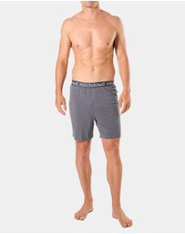 Mitch Dowd - Mitchdowd Mens Soft Bamboo Knit Sleep Short - Grey Marle