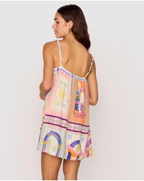 MINKPINK - Elysia Babydoll Mini Dress