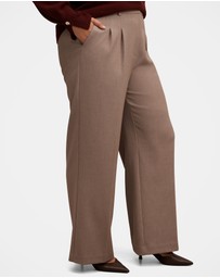 Forever New Curve - Eva Curve Pleated Wide Leg Pants
