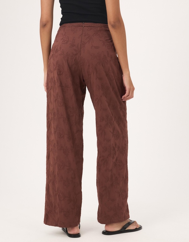 Atmos&Here - Eliza Embroidered Pants