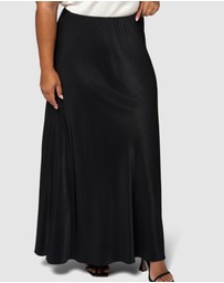 Something 4 Olivia - Luxe Satin Maxi Skirt