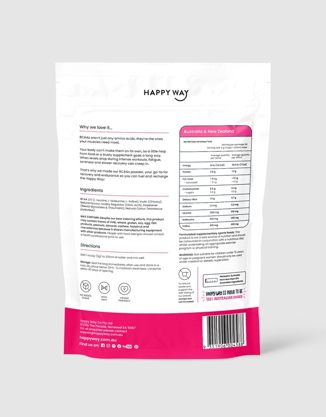 Happy Way - Raspberry BCAA