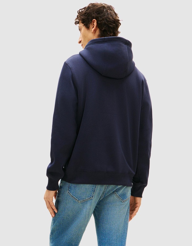 Tommy Hilfiger - Logo Embroidery Flex Fleece Hoodie