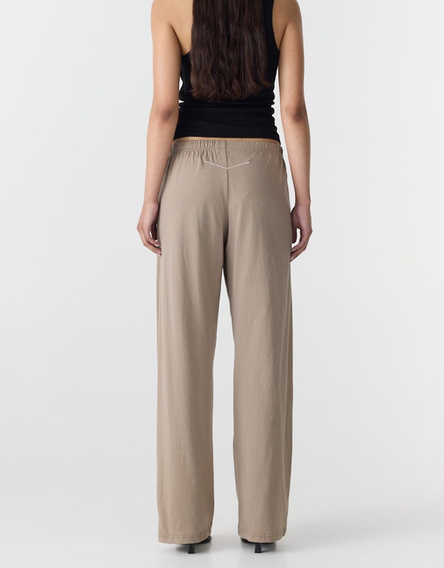 Bassike - Jersey Wide Leg Pants