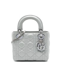 Pre-Loved by Azura Reborn - Pre-Loved Mini Iridescent Lambskin Cannage Lady Dior