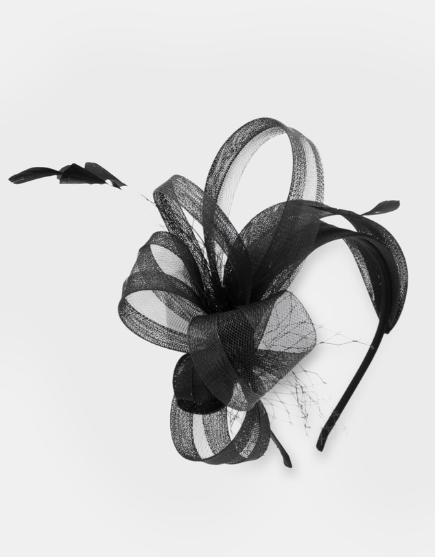 Morgan & Taylor - Kora Fascinator in Black