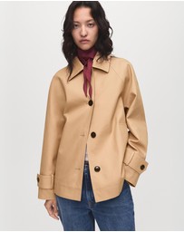 M.N.G - Oversized Parka With Epaulettes