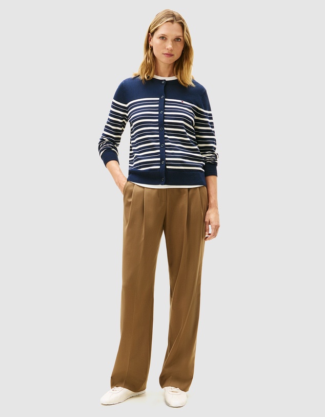 Tommy Hilfiger - Jersey Crew Neck Cardigan