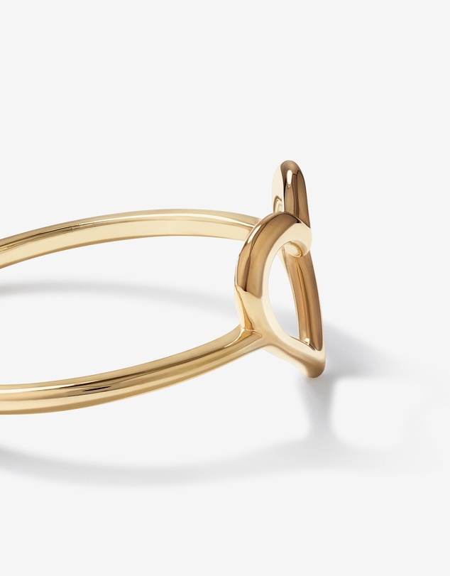 Michael Hill - Open Heart Ring in 10kt Yellow Gold