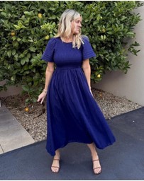 Esther & Co - Iolana Dress - Navy
