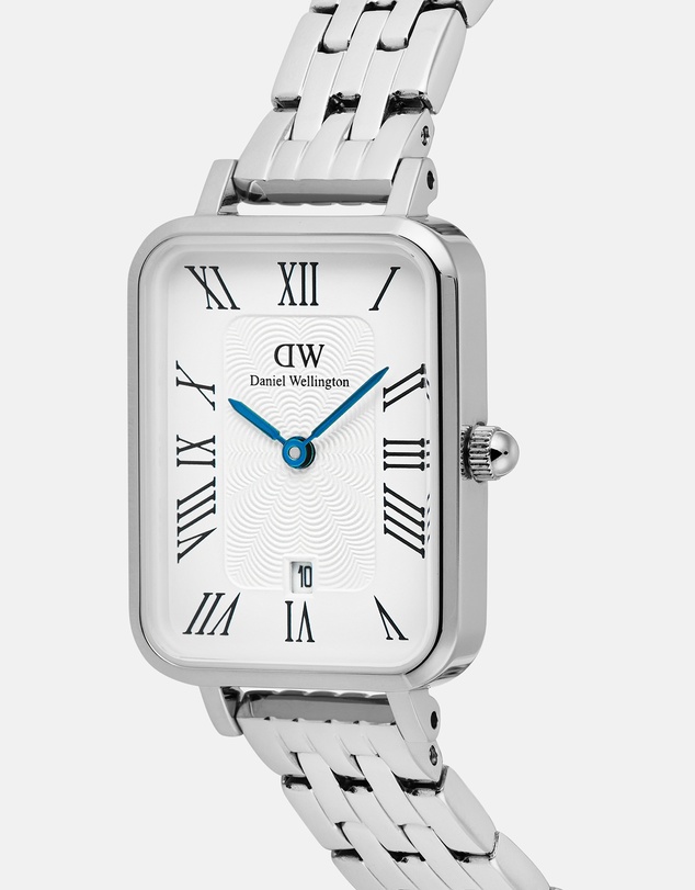 Daniel Wellington - Quadro Roman Numerals Date 5-link S