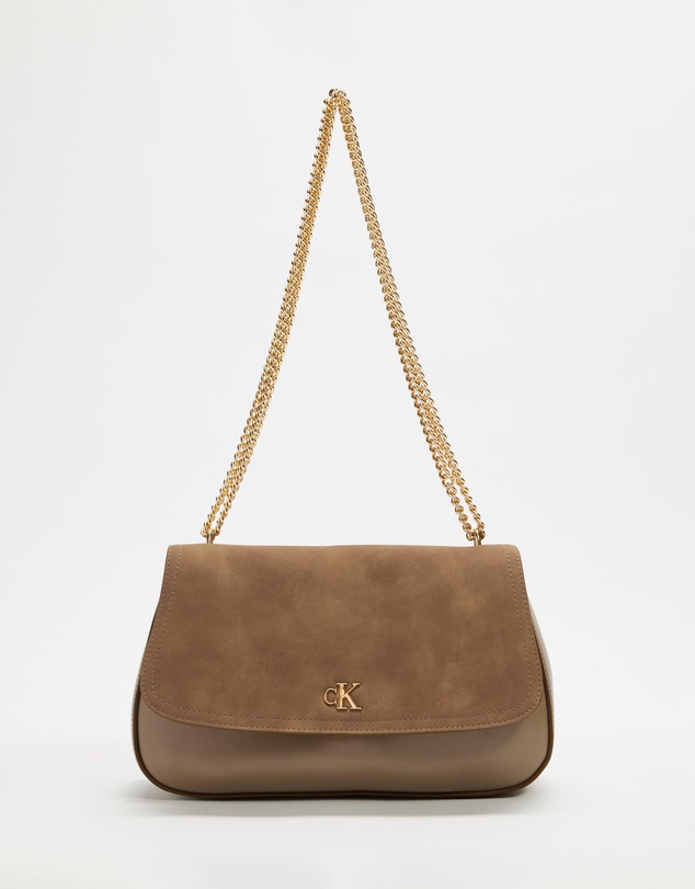 Calvin Klein - Convertible Chain Brushed Medium Bag