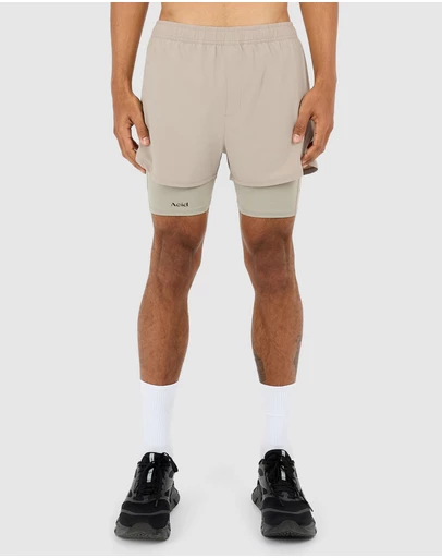 Acid Running - 2 In 1 Shorts - ICONIC EXCLUSIVE