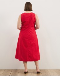 Atmos&Here Curvy - Daisy Sleeveless Midi Dress