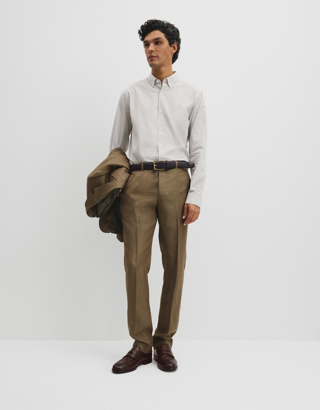 Country Road - Regular Fit Cotton Stripe Shirt