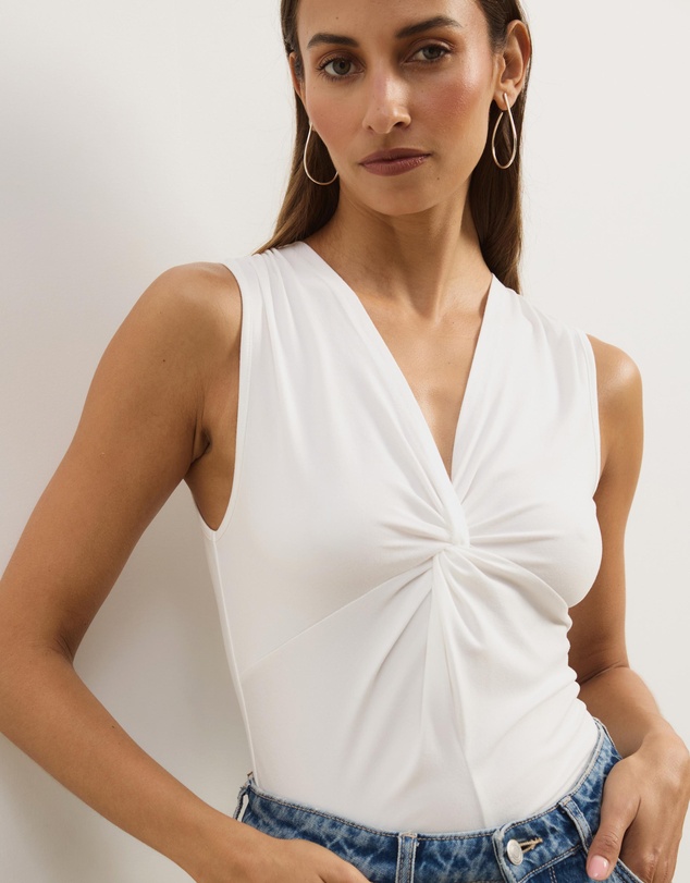 Atmos&Here - Zella Jersey Knot Tank Top