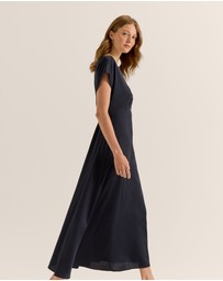 Review - Montague Satin Dress