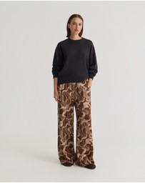 Oxford - Chantal Printed Pants