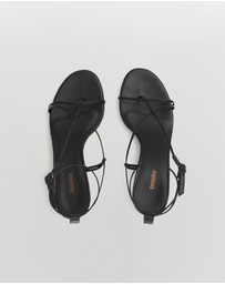 Bassike - fine strap heel